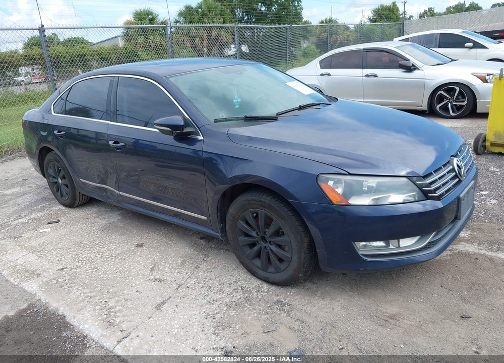 2012 VOLKSWAGEN PASSAT 2.0L TDI SEL PREMIUM VIN: 1VWCN7A33CC016810