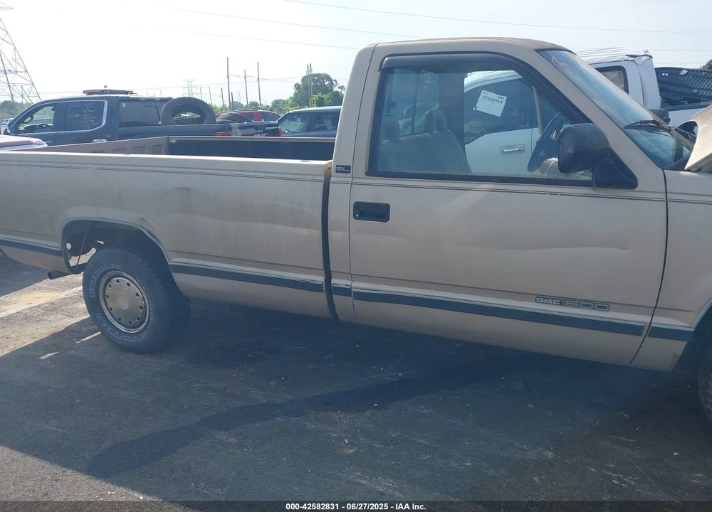 1993 GMC SIERRA C1500 VIN: 1GTDC14Z3PZ521338