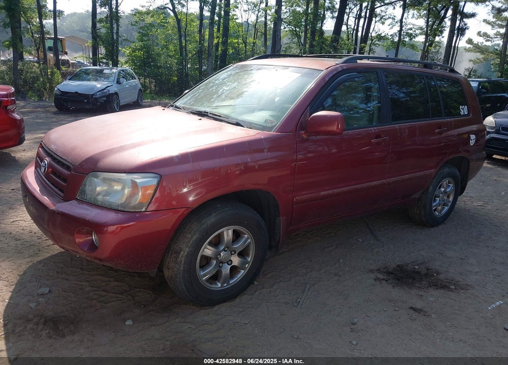 2005 TOYOTA HIGHLANDER V6 VIN: JTEEP21A950121603