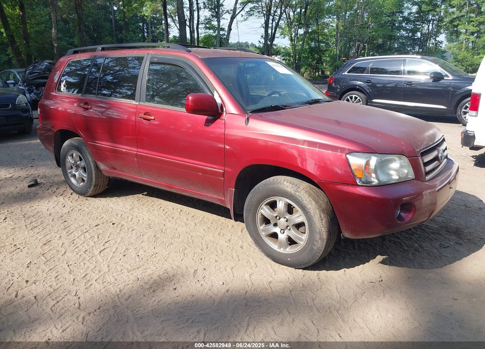 2005 TOYOTA HIGHLANDER V6 VIN: JTEEP21A950121603