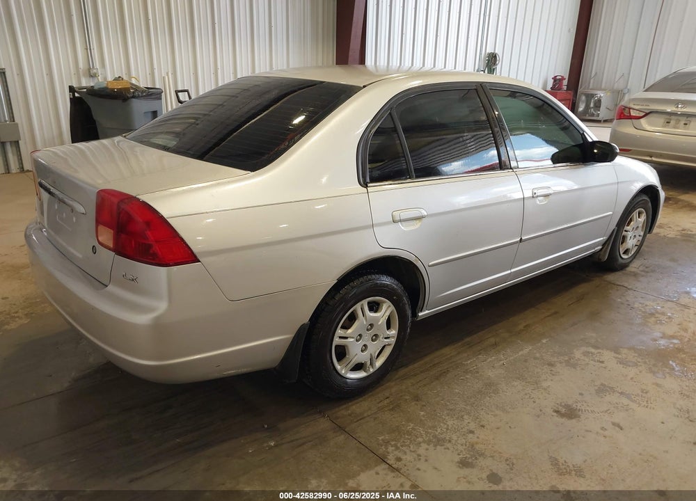 2002 HONDA CIVIC LX VIN: 1HGES15532L060349