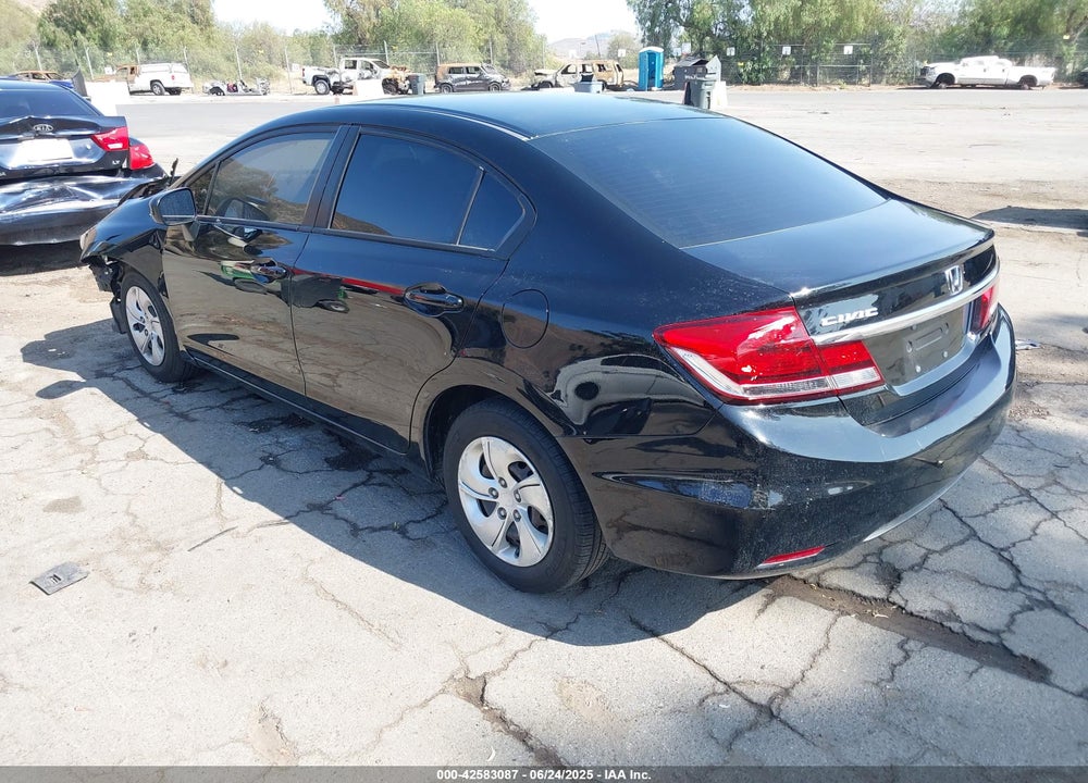 2015 HONDA CIVIC LX VIN: 19XFB2F56FE265427