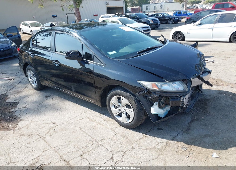 2015 HONDA CIVIC LX VIN: 19XFB2F56FE265427