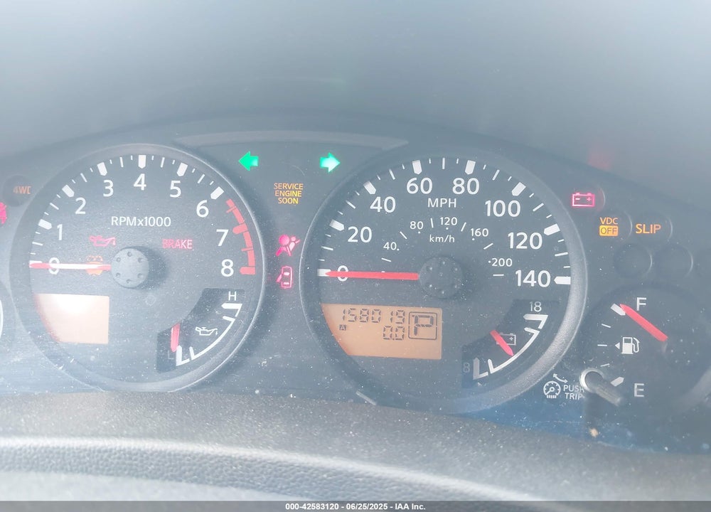 2006 NISSAN XTERRA X VIN: 5N1AN08W36C543294