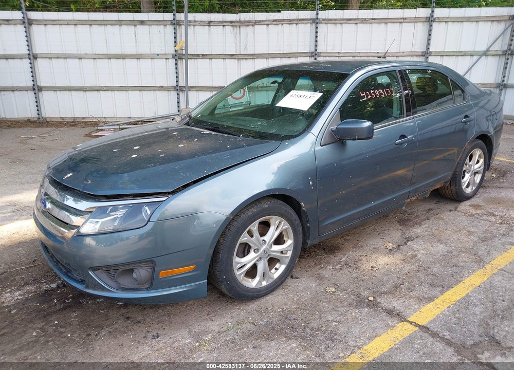 2012 FORD FUSION VIN: 3FAHP0HA5CR263705