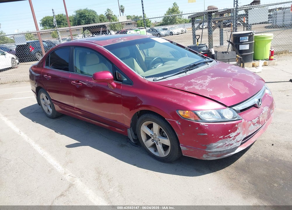 2008 HONDA CIVIC EX VIN: 1HGFA16878L034247