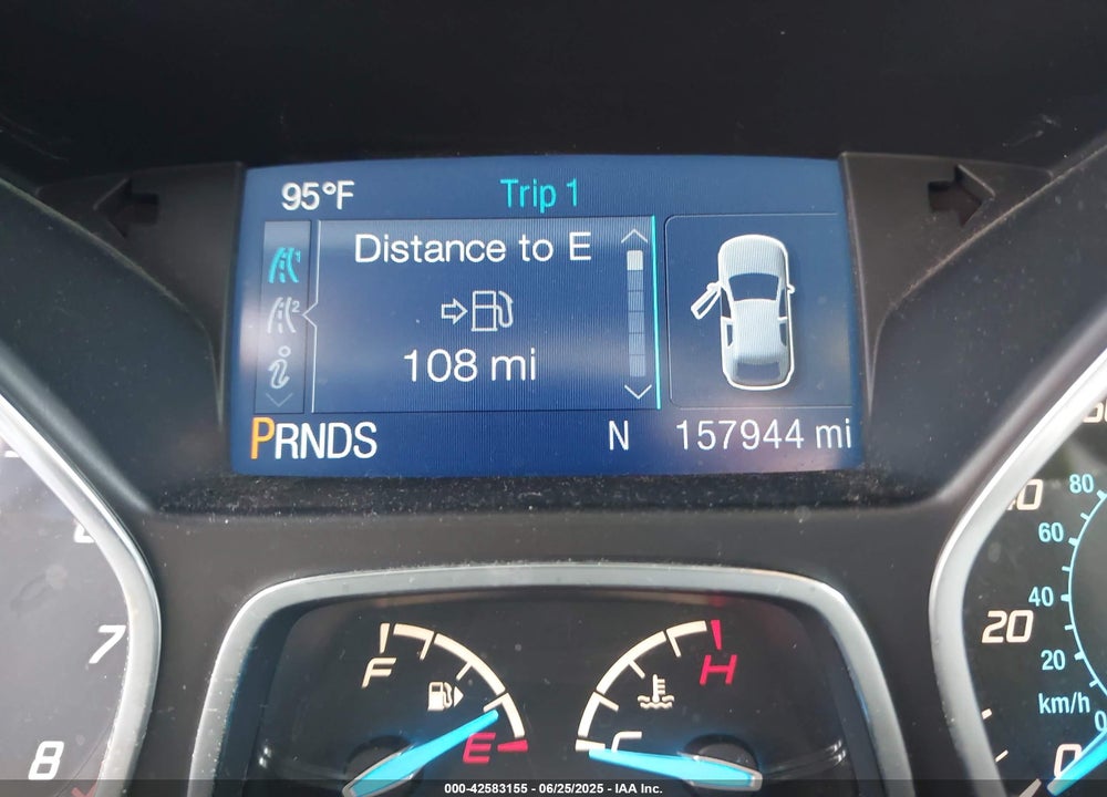 2014 FORD ESCAPE VIN: 1FMCU0GX0EUA47187