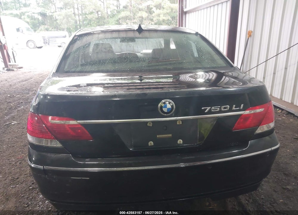 2007 BMW 750LI VIN: WBAHN835X7DT71886