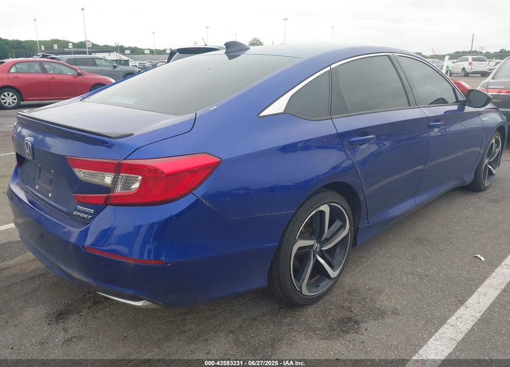 2022 HONDA ACCORD HYBRID SPORT VIN: 1HGCV3F20NA026593