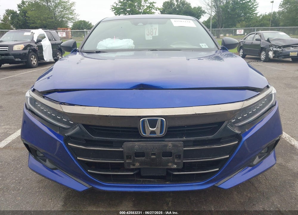 2022 HONDA ACCORD HYBRID SPORT VIN: 1HGCV3F20NA026593