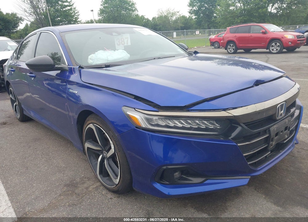 2022 HONDA ACCORD HYBRID SPORT VIN: 1HGCV3F20NA026593