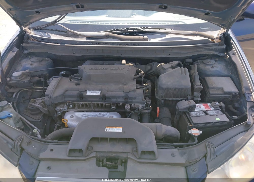 2008 HYUNDAI ELANTRA VIN: KMHDU46D98U310347