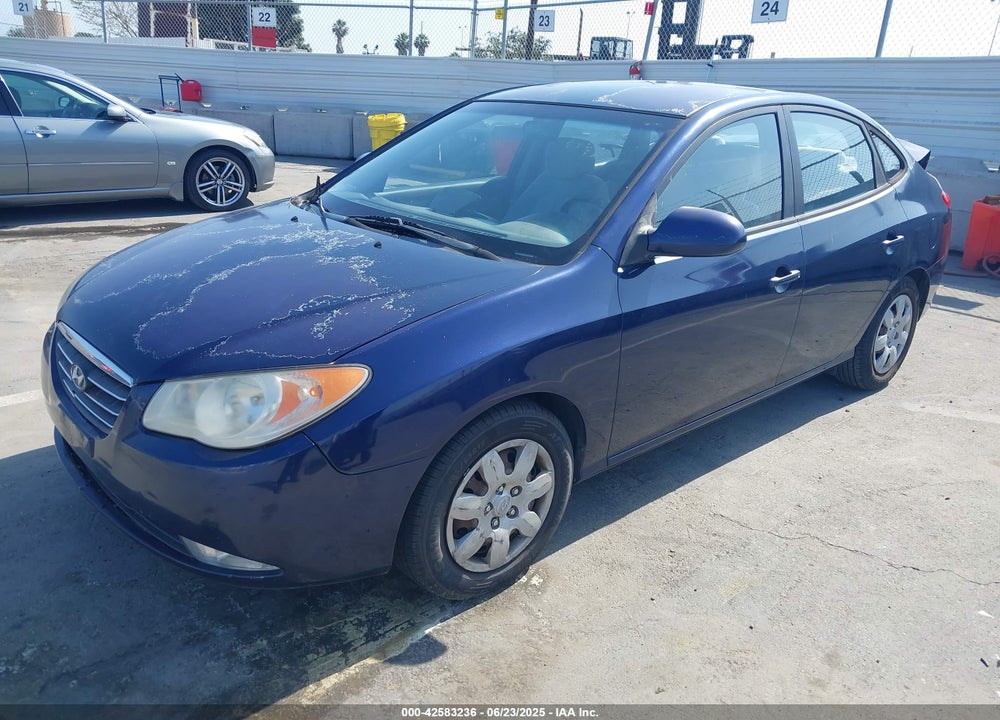 2008 HYUNDAI ELANTRA VIN: KMHDU46D98U310347