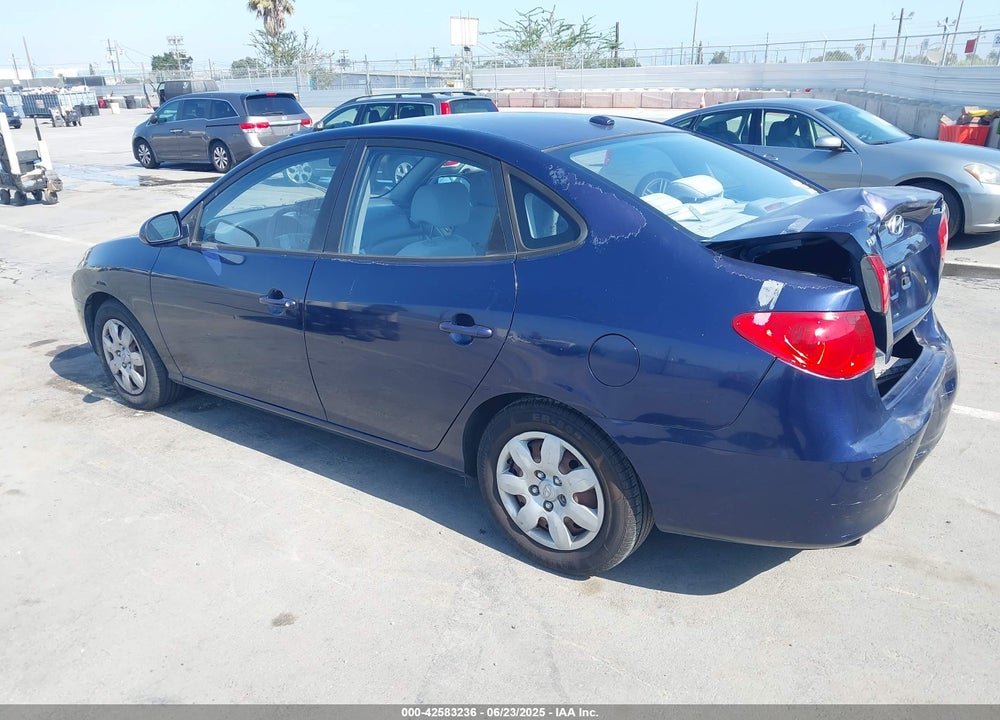 2008 HYUNDAI ELANTRA VIN: KMHDU46D98U310347