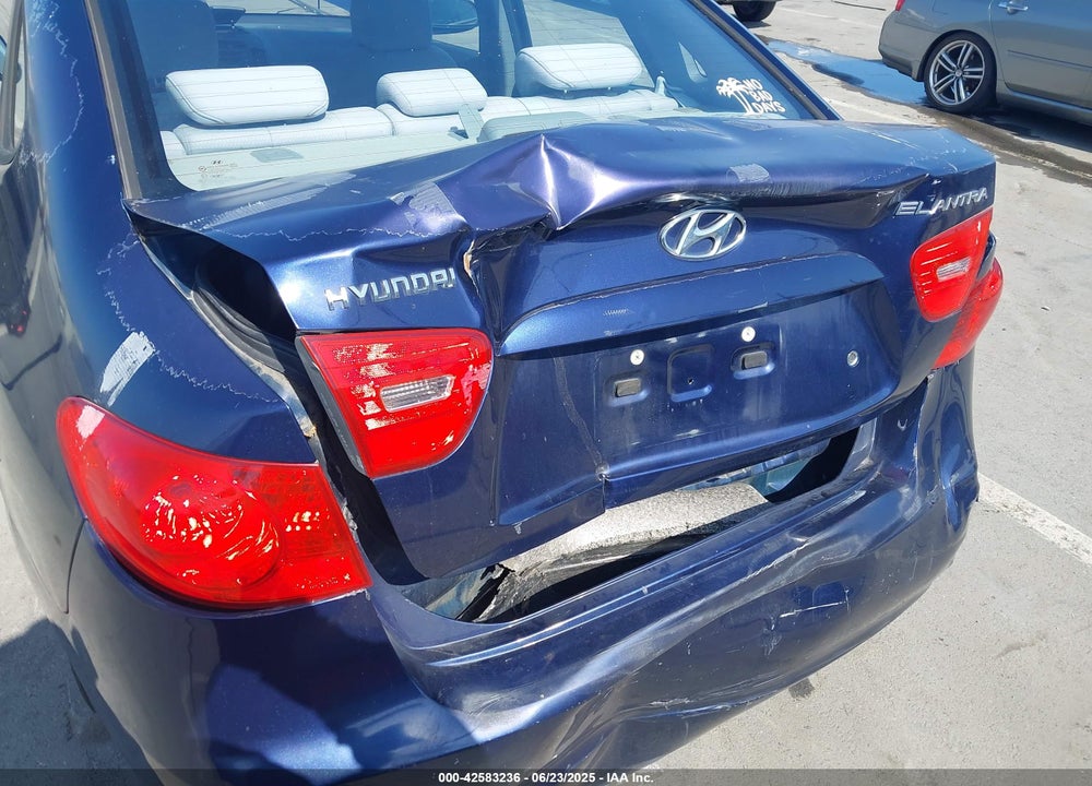 2008 HYUNDAI ELANTRA VIN: KMHDU46D98U310347