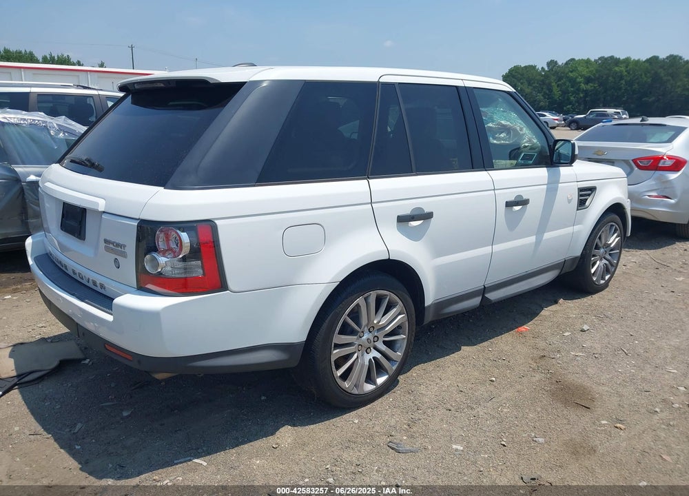 2011 LAND ROVER RANGE ROVER SPORT VIN: SALSK2D49BA704912