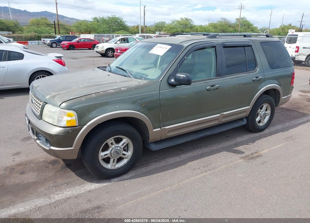 2002 FORD EXPLORER EDDIE BAUER VIN: 1FMDU74E02ZB39477