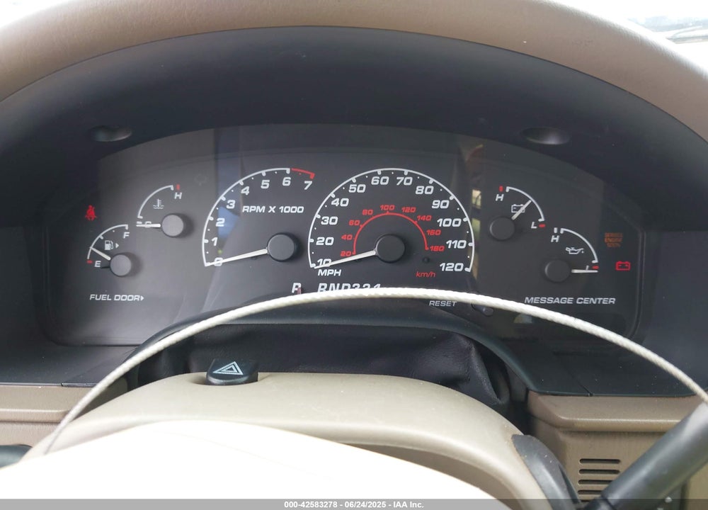 2002 FORD EXPLORER EDDIE BAUER VIN: 1FMDU74E02ZB39477