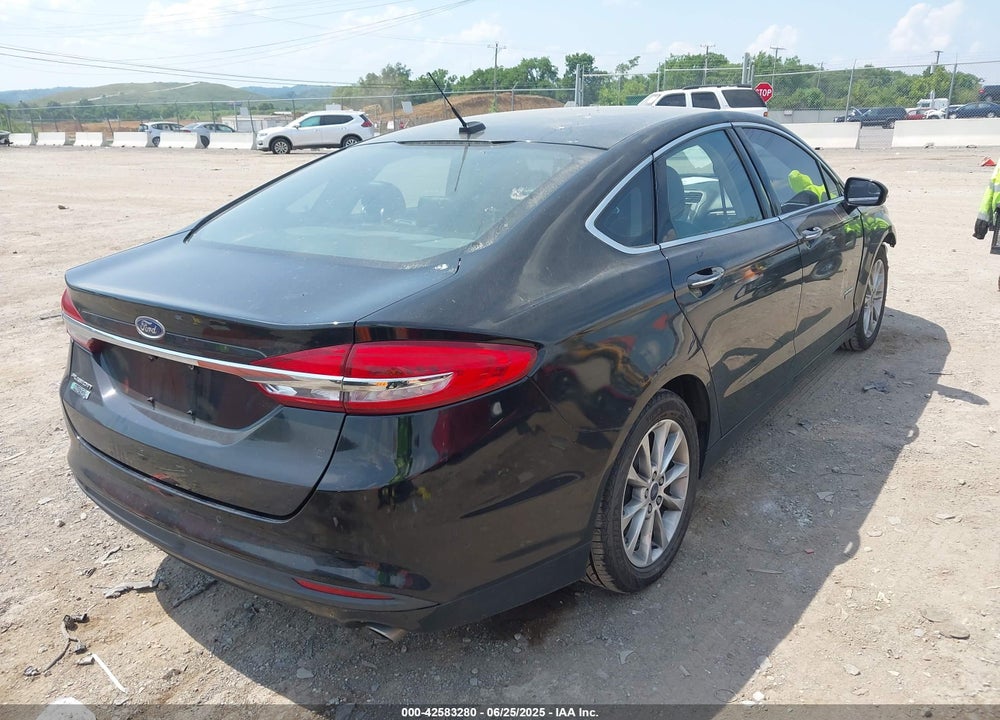 2017 FORD FUSION ENERGI VIN: 3FA6P0PU8HR174107