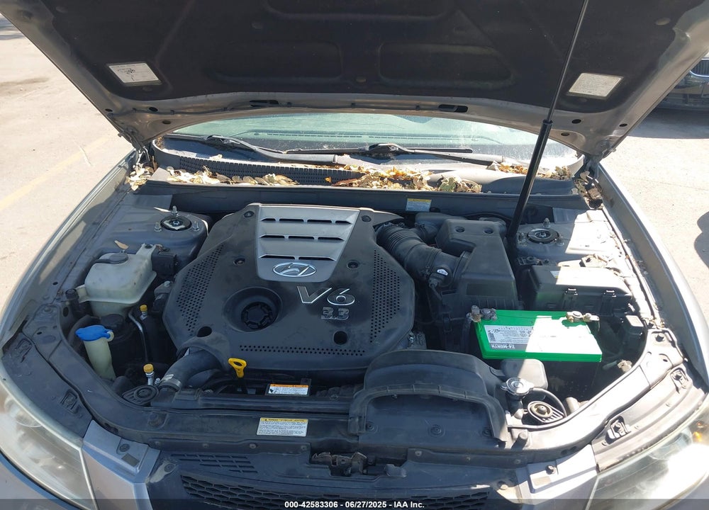 2006 HYUNDAI SONATA GLS V6/LX V6 VIN: 5NPEU46F76H017743