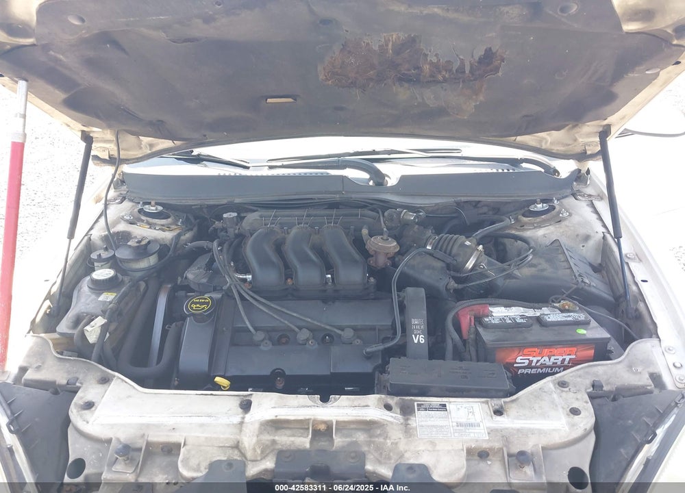 2001 FORD TAURUS SE VIN: 1FAFP58S01A277838