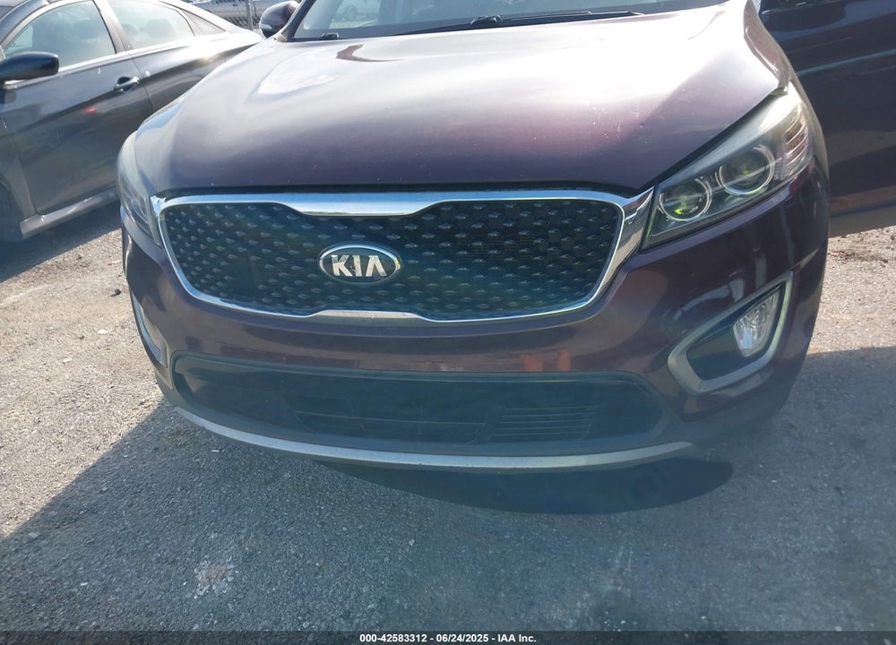 2017 KIA SORENTO 3.3L EX VIN: 5XYPH4A57HG248616