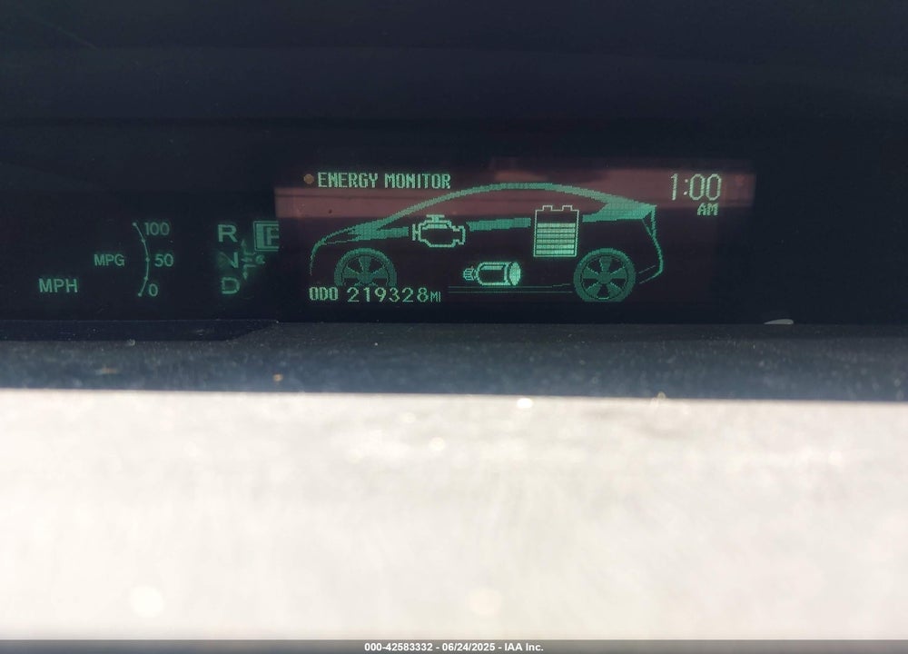 2011 TOYOTA PRIUS VIN: JTDKN3DU8B0273425