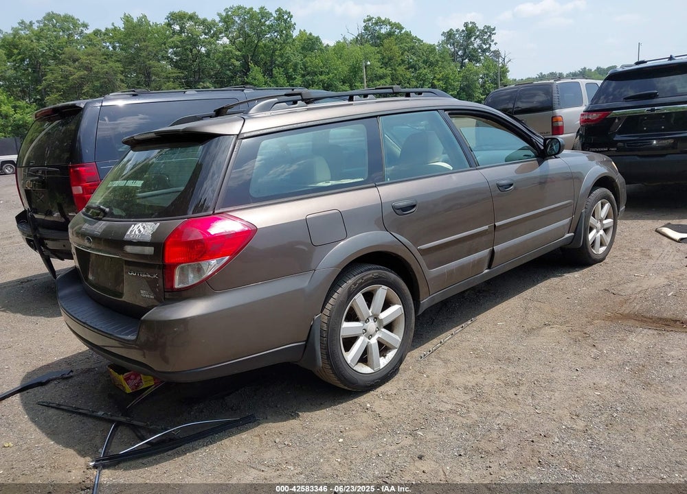 2008 SUBARU OUTBACK VIN: 4S4BP61C587301359