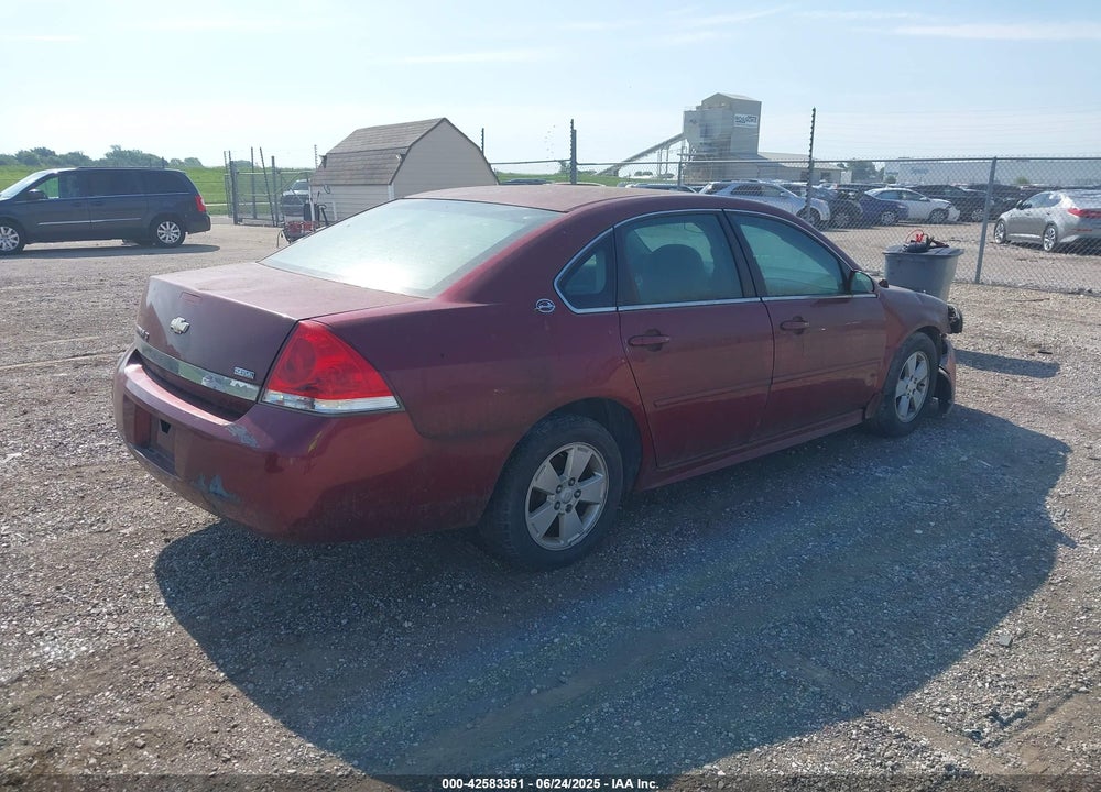2009 CHEVROLET IMPALA LT VIN: 2G1WT57KX91158426