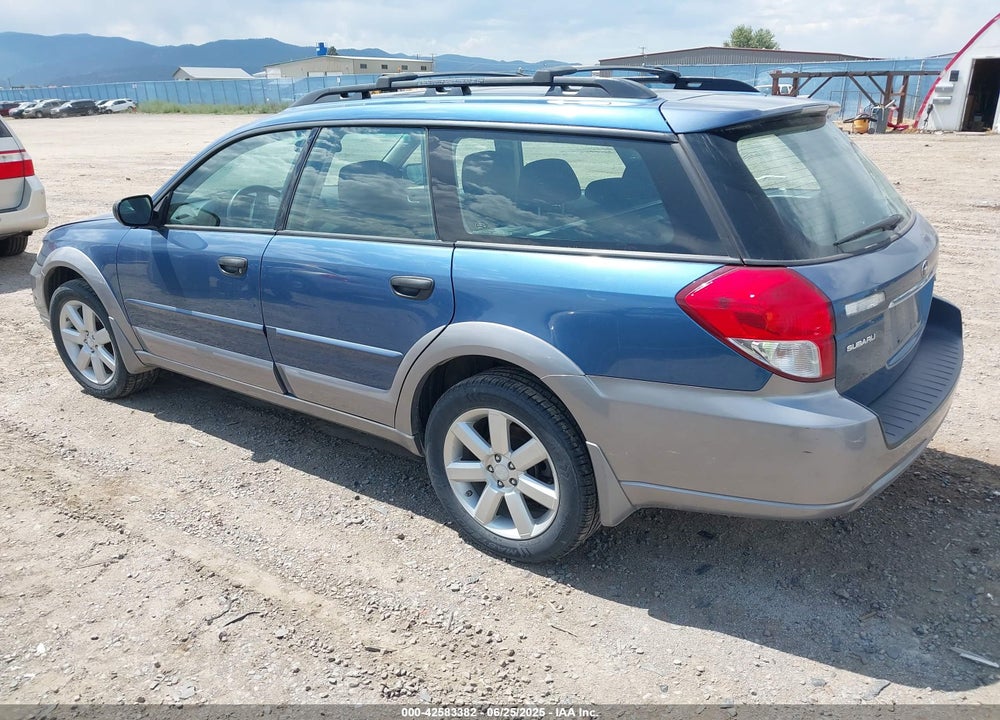 2008 SUBARU OUTBACK VIN: 4S4BP61C287343052