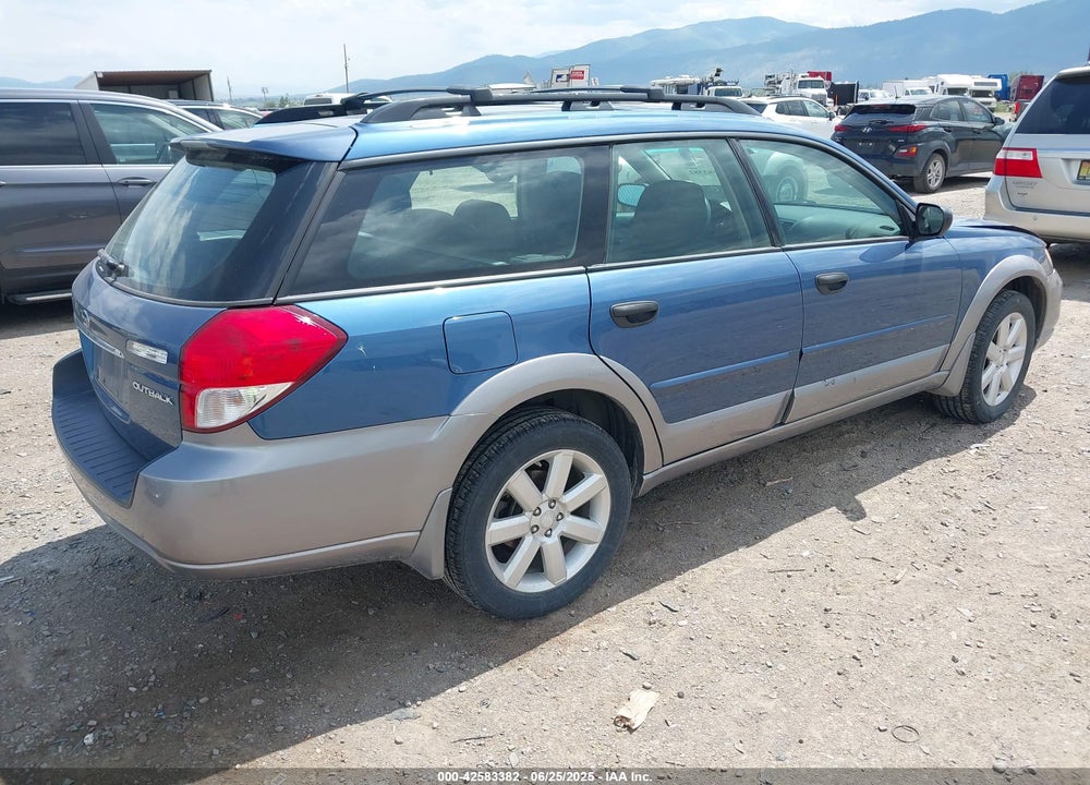 2008 SUBARU OUTBACK VIN: 4S4BP61C287343052