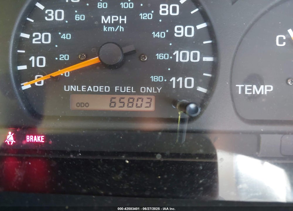 1999 NISSAN FRONTIER SE-V6/XE-V6 VIN: 1N6ED26Y1XC321943