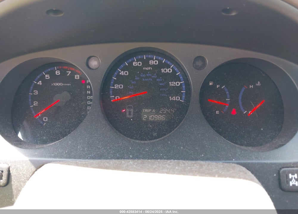 2005 ACURA MDX VIN: 2HNYD18965H522824