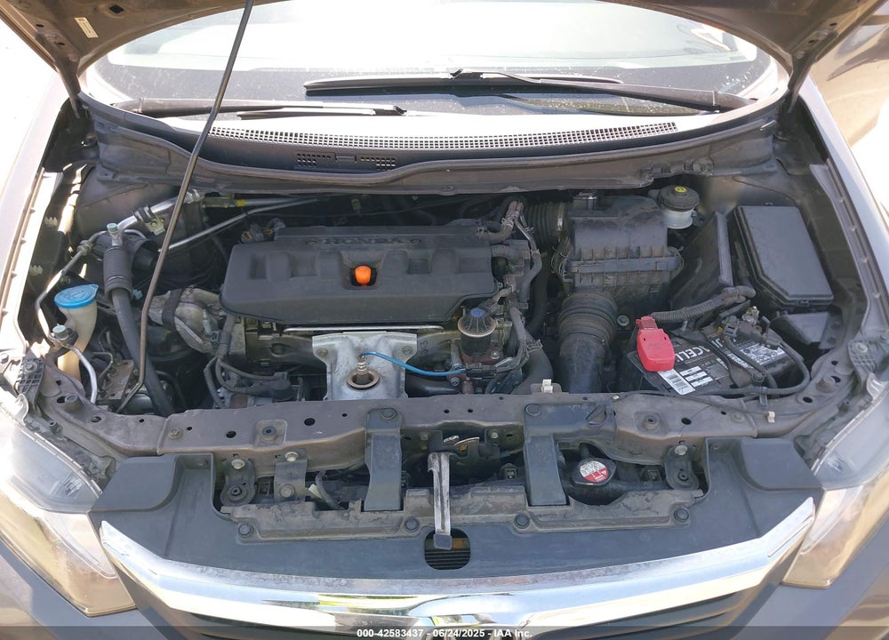 2012 HONDA CIVIC VIN: 19XFB2F55CE321840