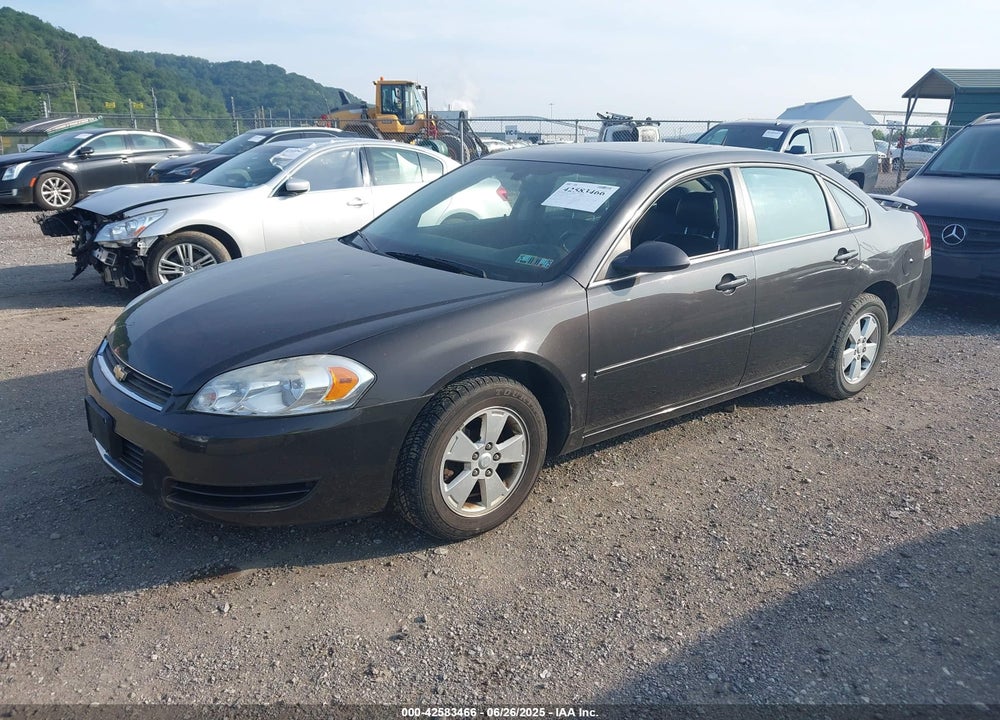2008 CHEVROLET IMPALA LT VIN: 2G1WT58N481273627