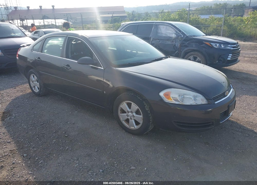 2008 CHEVROLET IMPALA LT VIN: 2G1WT58N481273627