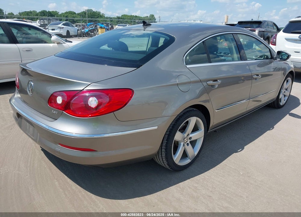 2012 VOLKSWAGEN CC VIN: WVWHN7AN5CE537459