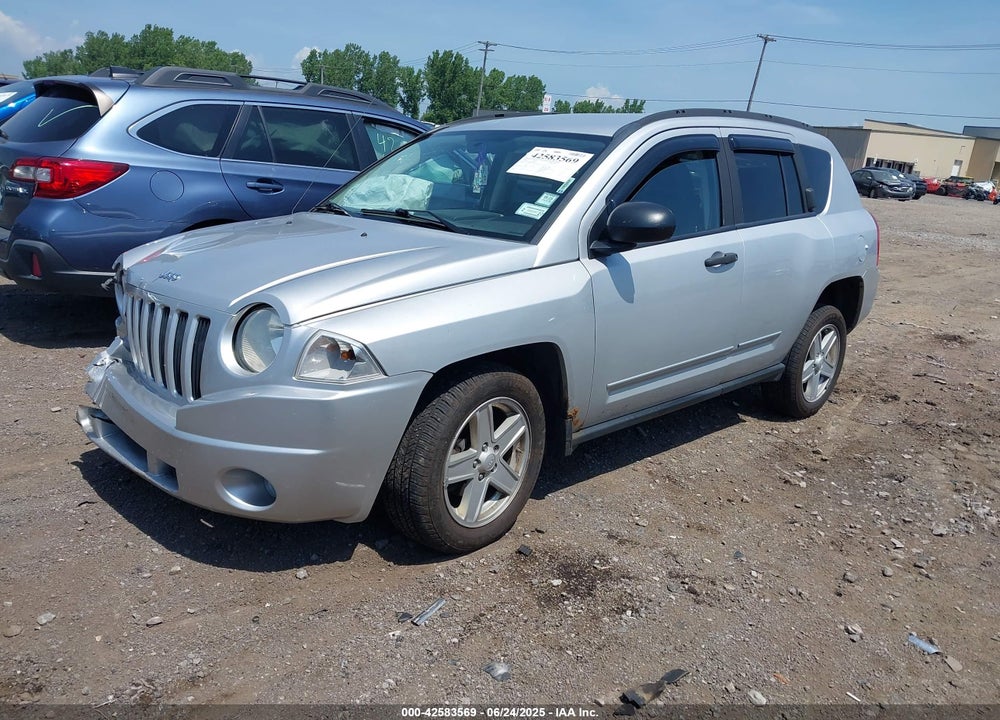 2008 JEEP COMPASS VIN: 1J8FT47W48D608913