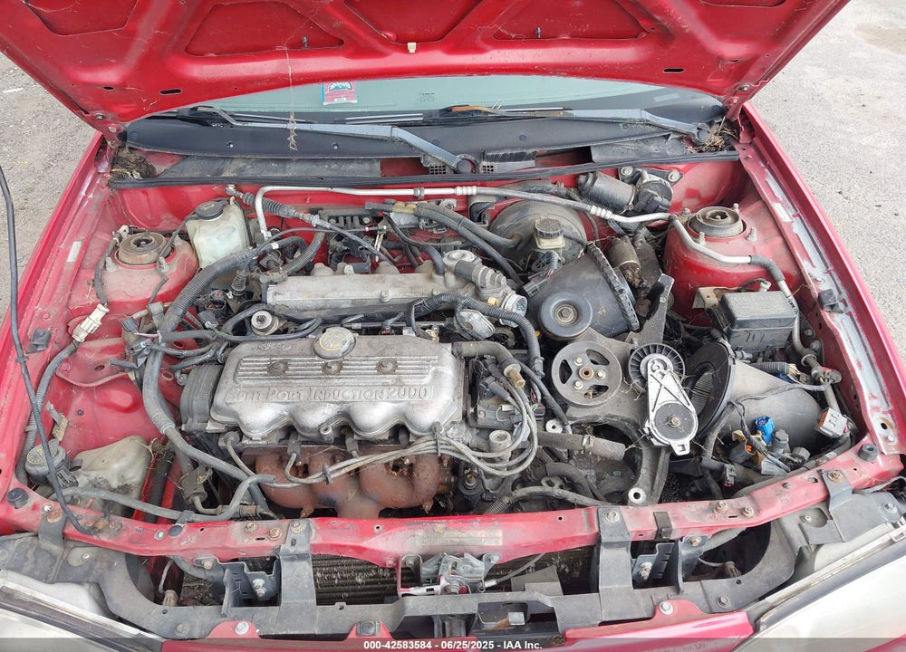 1997 FORD ESCORT LX VIN: 1FALP13P1VW418844