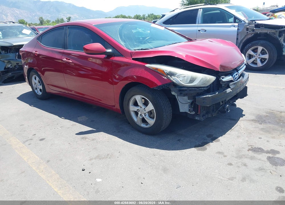 2015 HYUNDAI ELANTRA SE VIN: 5NPDH4AE9FH584695