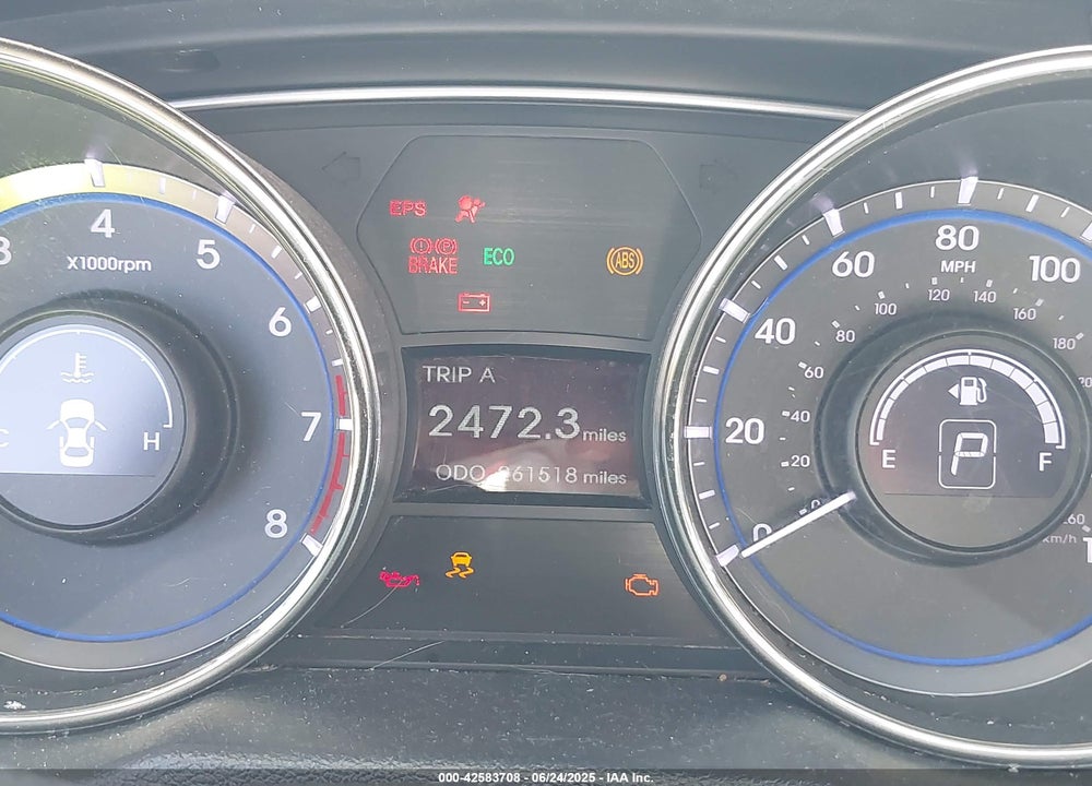 2012 HYUNDAI SONATA VIN: 5NPEB4AC0CH332656