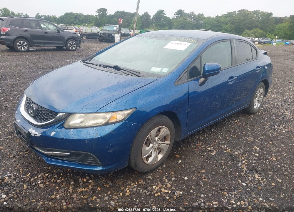 2014 HONDA CIVIC LX VIN: 2HGFB2F56EH519643