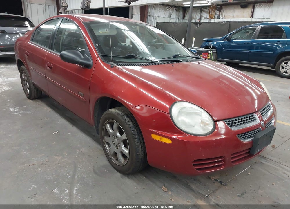 2005 DODGE NEON SXT VIN: 1B3AS56C95D122788