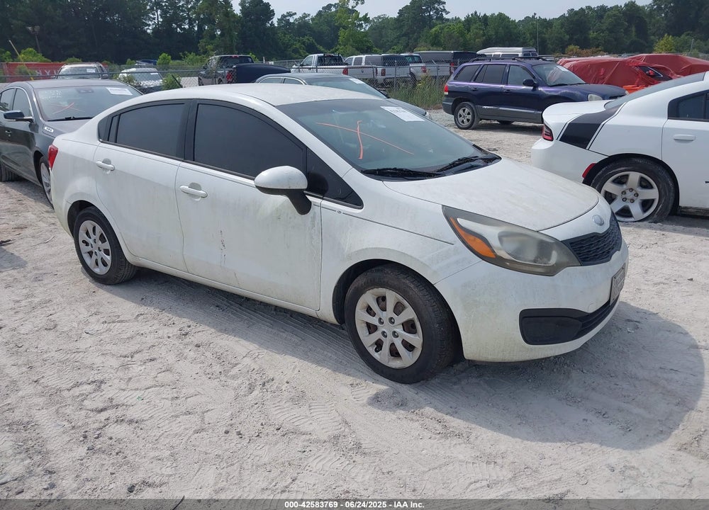 2013 KIA RIO LX VIN: KNADM4A30D6240025