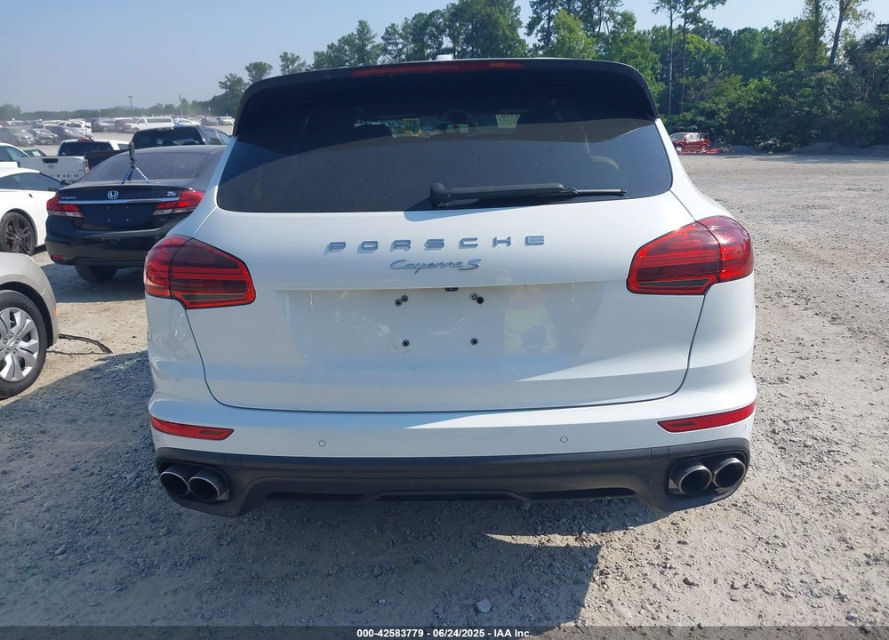 2015 PORSCHE CAYENNE S VIN: WP1AB2A2XFLA61243