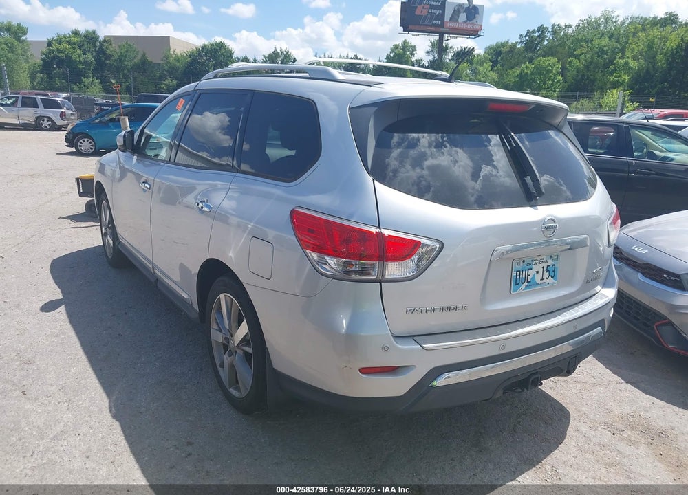 2014 NISSAN PATHFINDER VIN: 5N1AR2MM2EC608509