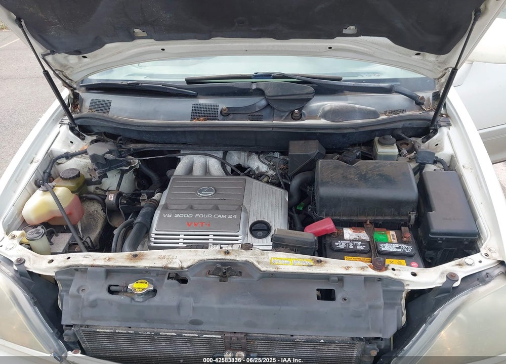 2000 LEXUS RX 300 VIN: JT6GF10U9Y0079287