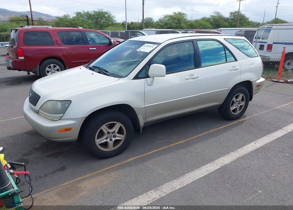 2000 LEXUS RX 300 VIN: JT6GF10U9Y0079287