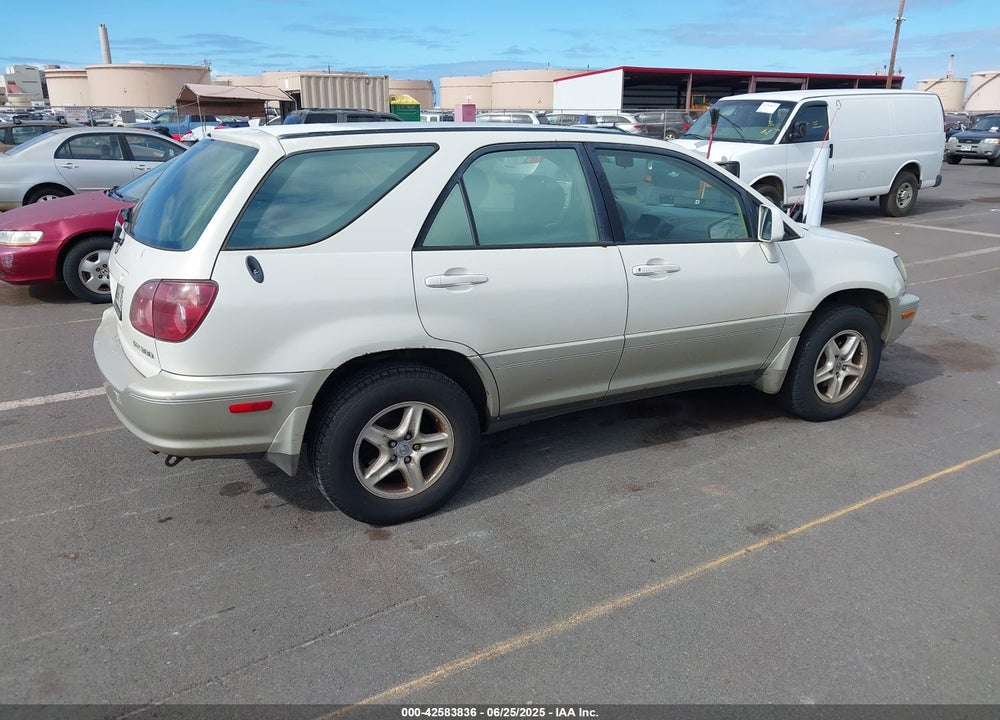 2000 LEXUS RX 300 VIN: JT6GF10U9Y0079287