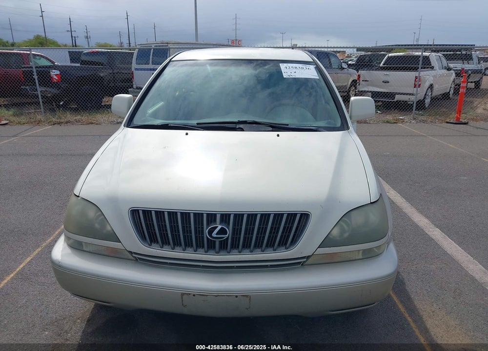 2000 LEXUS RX 300 VIN: JT6GF10U9Y0079287